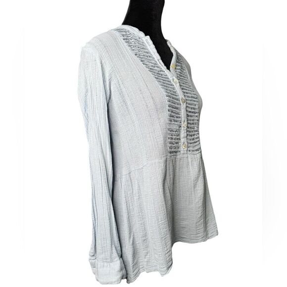 LOGO Cotton Blouse XS - Picture 3 of 8